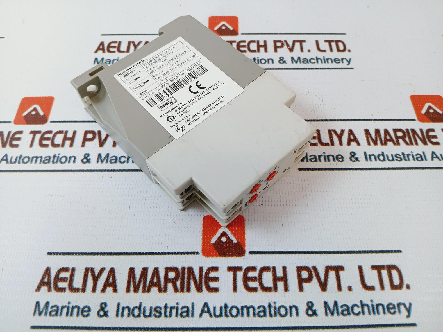 GIC 2A5DT5 Multifuntion Timer 0.1s-10h 24-240 VAC/DC 50/60Hz