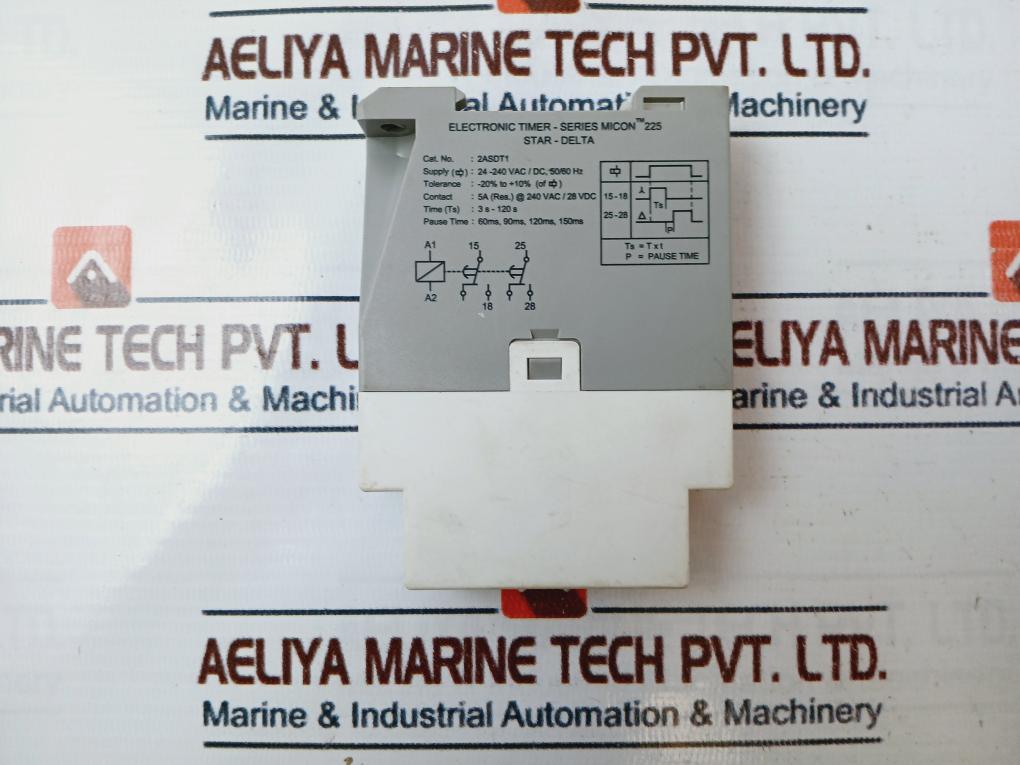 Gic 2asdt1 Star-delta Electronic Timer 24-240 Vac/dc, 50/60hz