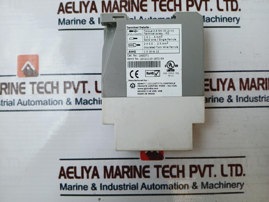 Gic 2asdt1 Star-delta Electronic Timer 24-240 Vac/dc, 50/60hz