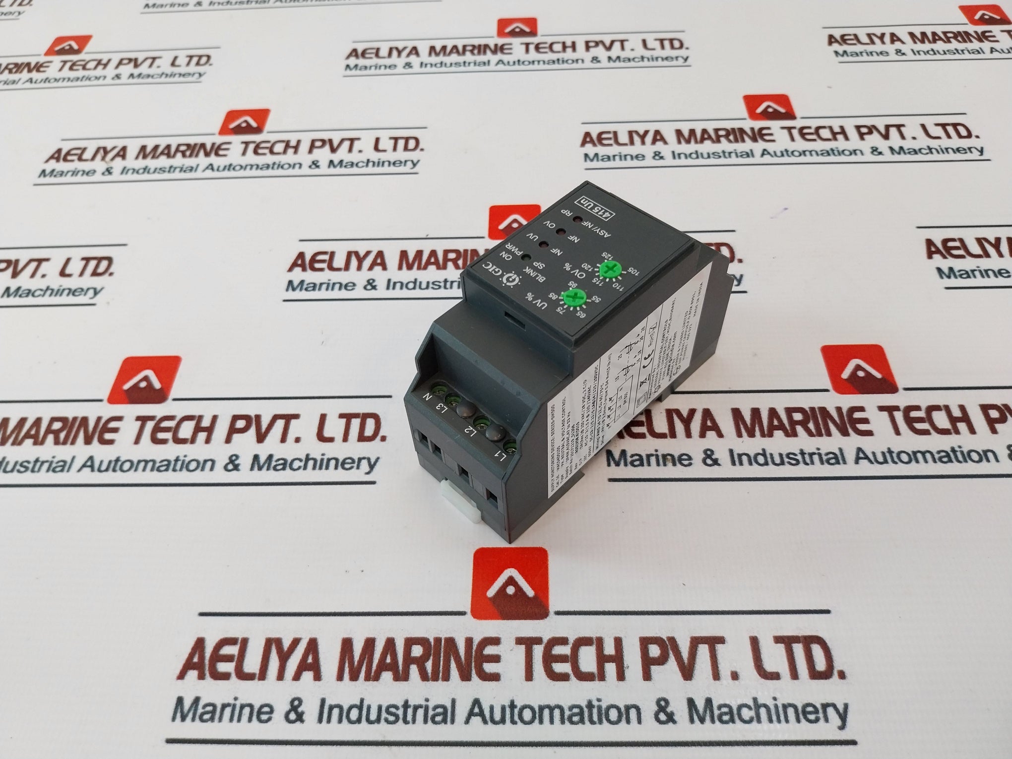 Gic 415Un Phase Neutral &amp; Voltage Control Relay 250V