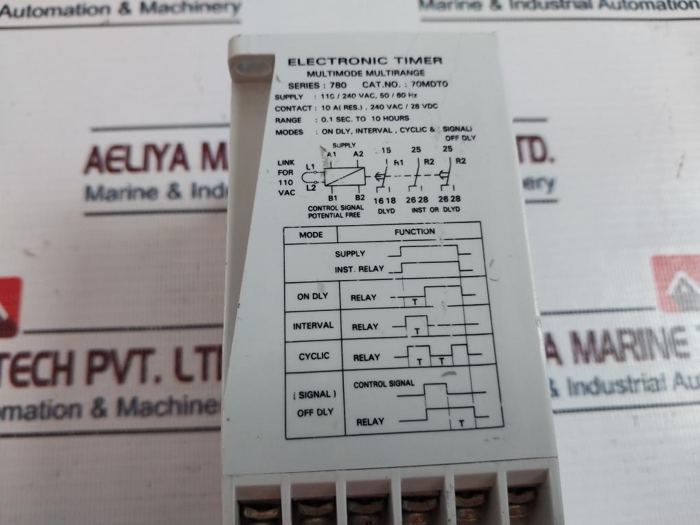 GIC 70MDT0 Multimode Electronic Timer Series 780 50/60Hz