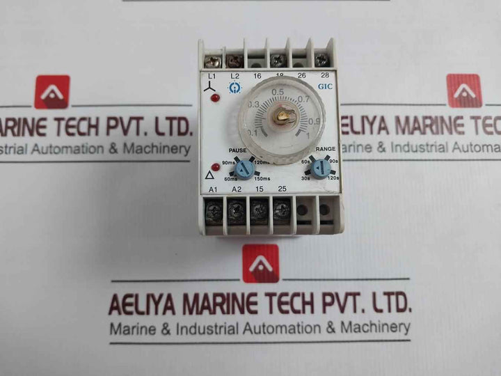 Gic 74sdt0 Micon Electronic Timer 240/415 Vac 50/60hz 5a 30/60/90/120 Sec