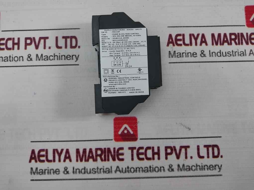 Gic Md21Df Voltage Monitoring Relay 60/75C 47-63Hz