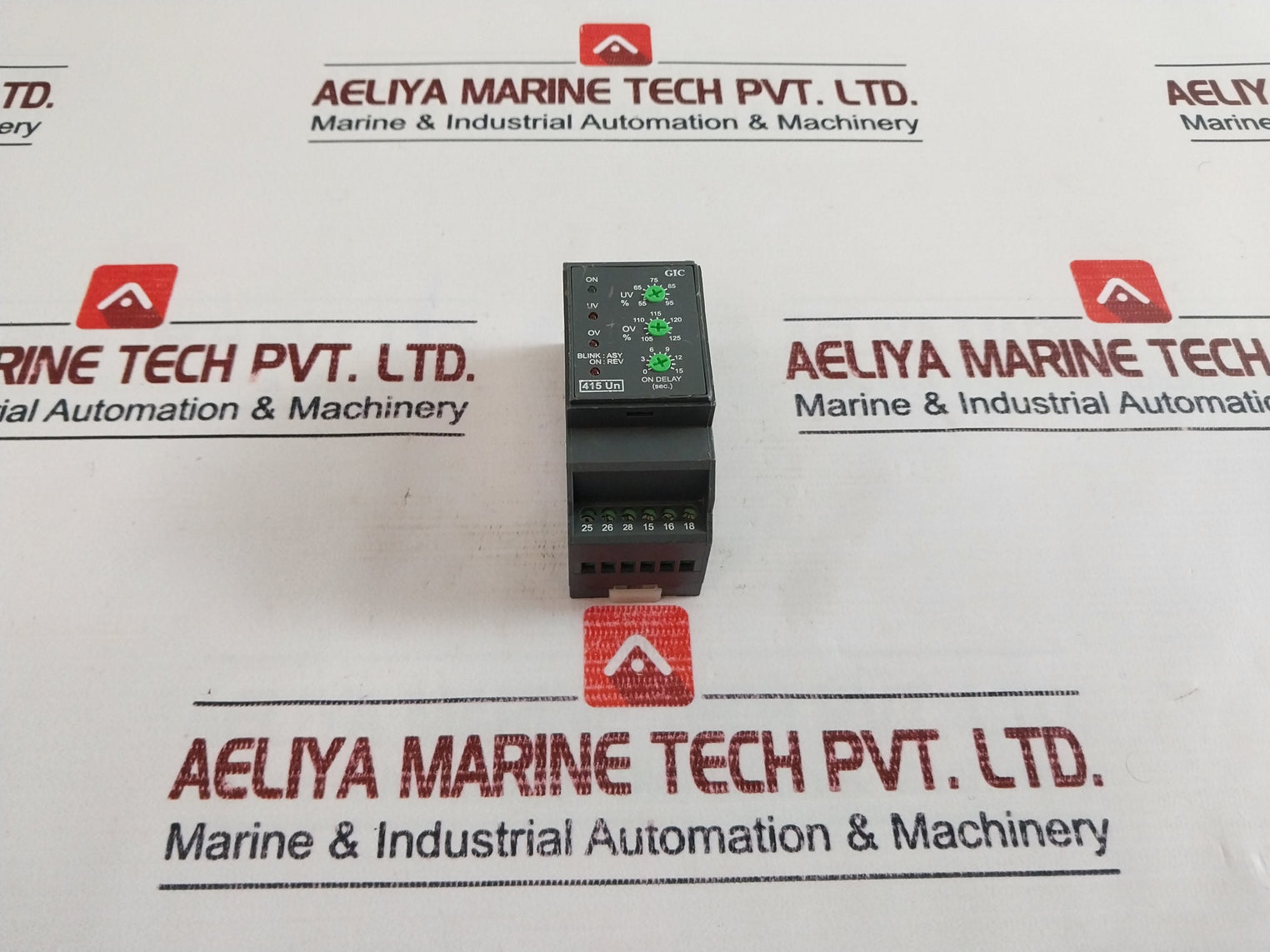 Gic Mg53Bh 3-phase Voltage Monitoring Relay 0-15 Sec Series-sm 501