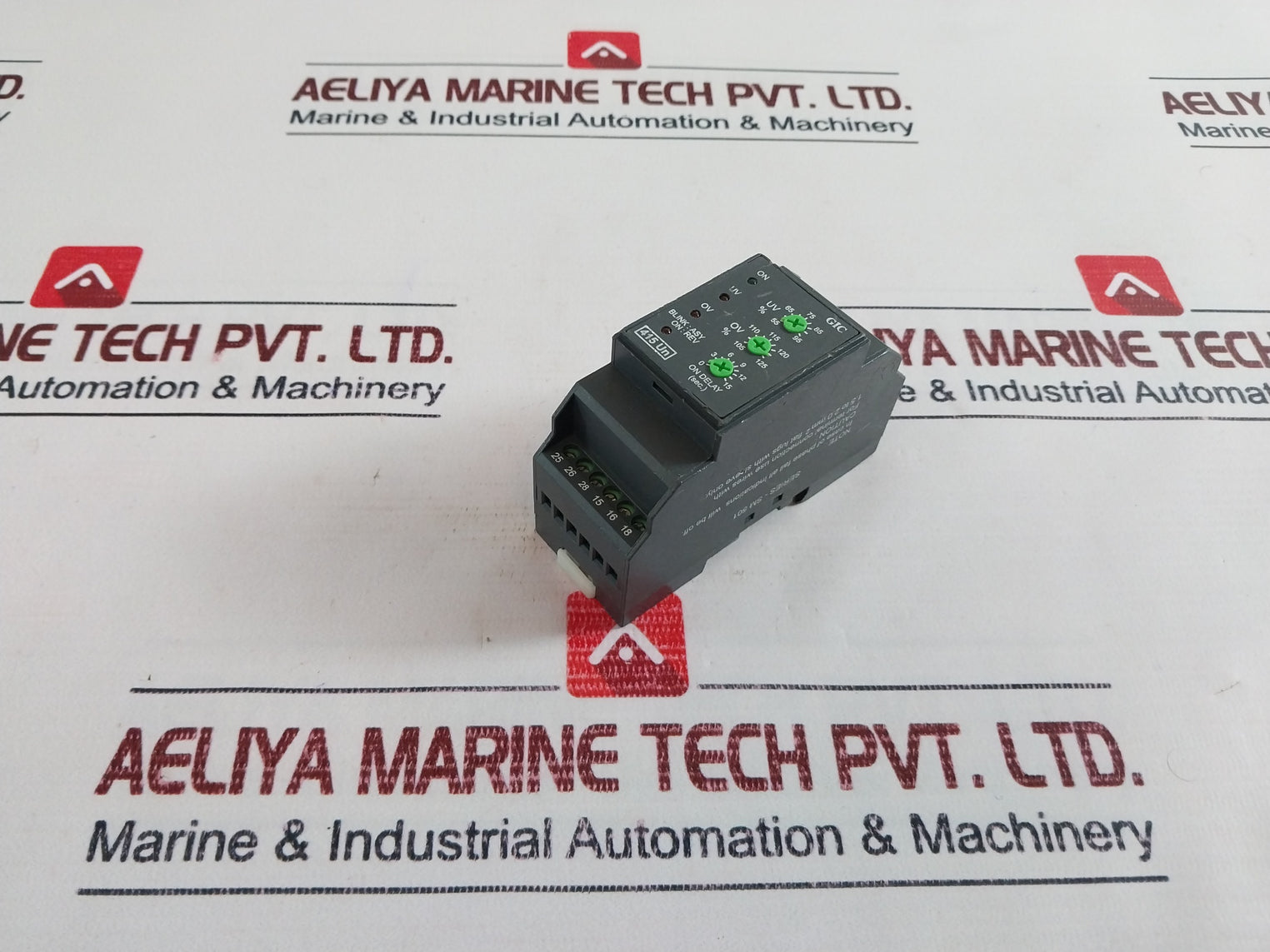 Gic Mg53Bh 3-phase Voltage Monitoring Relay 0-15 Sec Series-sm 501