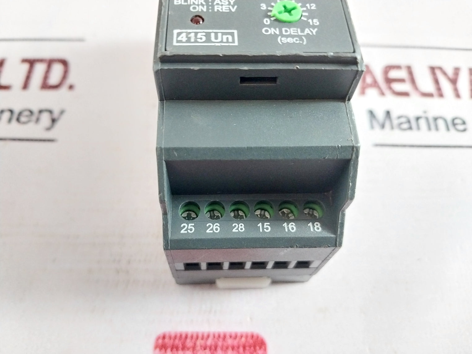 Gic Mg53Bh 3-phase Voltage Monitoring Relay 0-15 Sec Series-sm 501