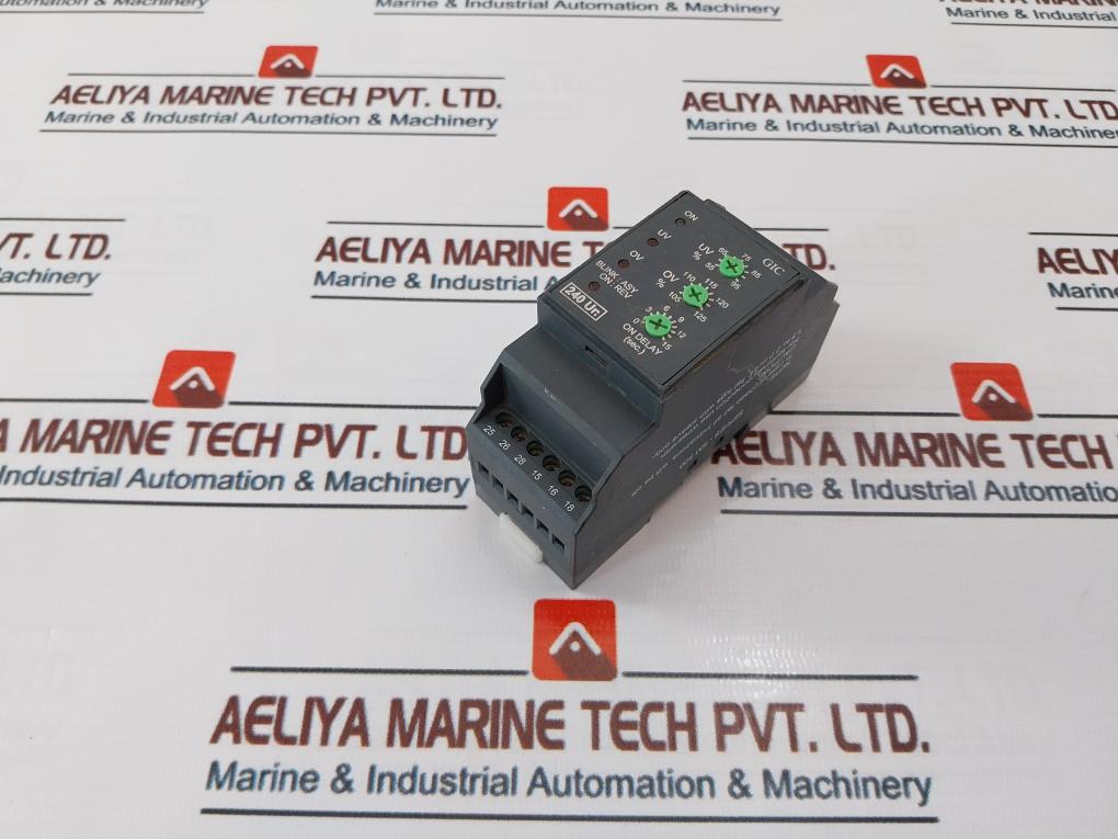 Gic Mg73Bh Phase Monitoring Relay 240 Vac 1Ph 48/63 Hz