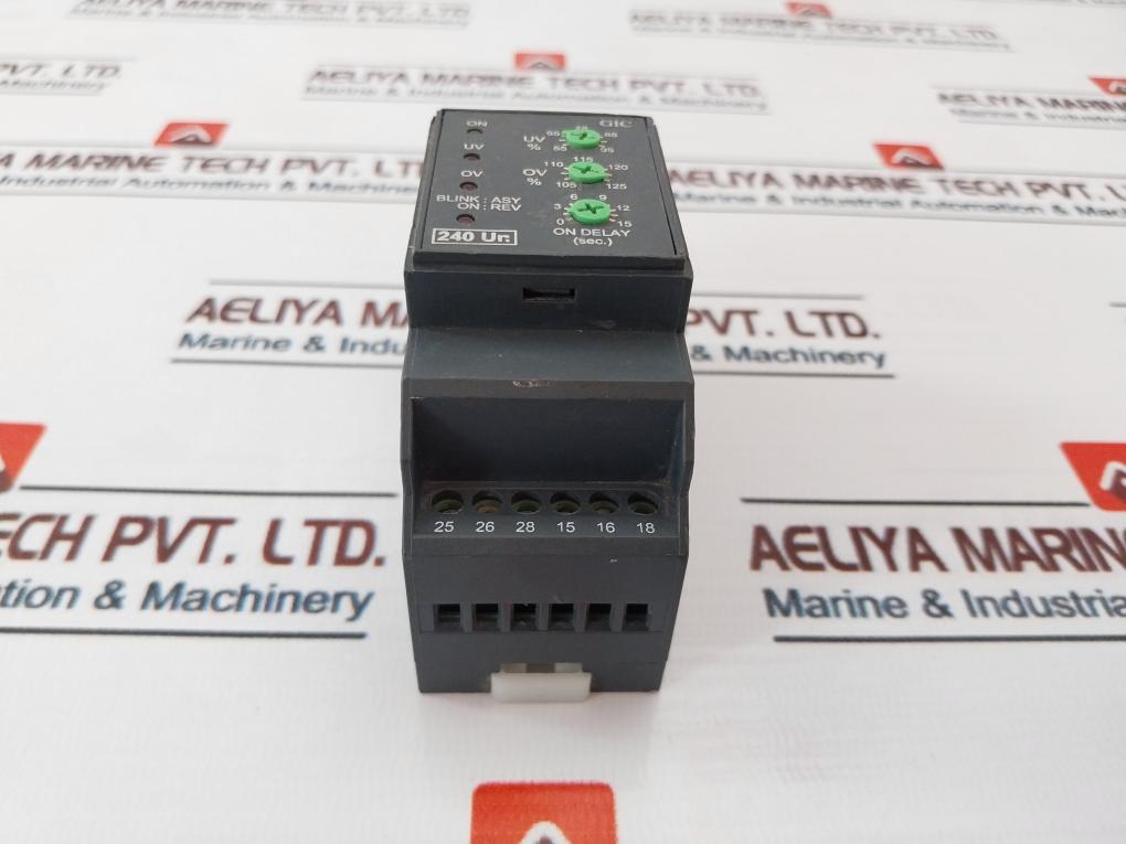 Gic Mg73Bh Phase Monitoring Relay 240 Vac 1Ph 48/63 Hz