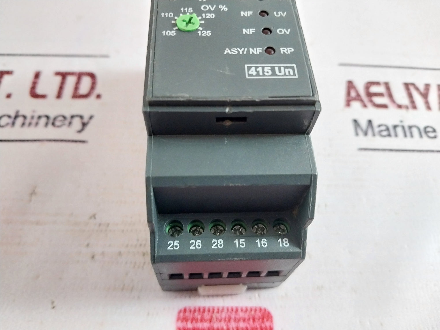 Gic Mac04D0100E Voltage Monitoring Relay 3Ph-4W 415Vac 47 To 53 Hz