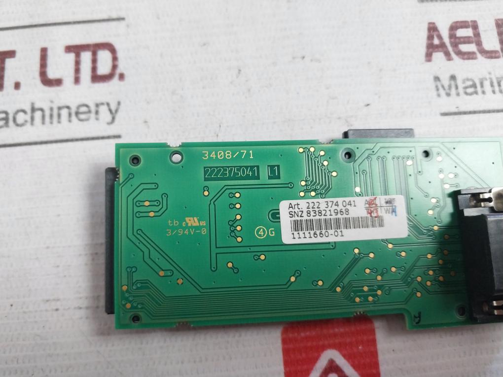 Giesecke & Devrient 222375041 Printed Circuit Board 3408/71 1111660-01 3/94V