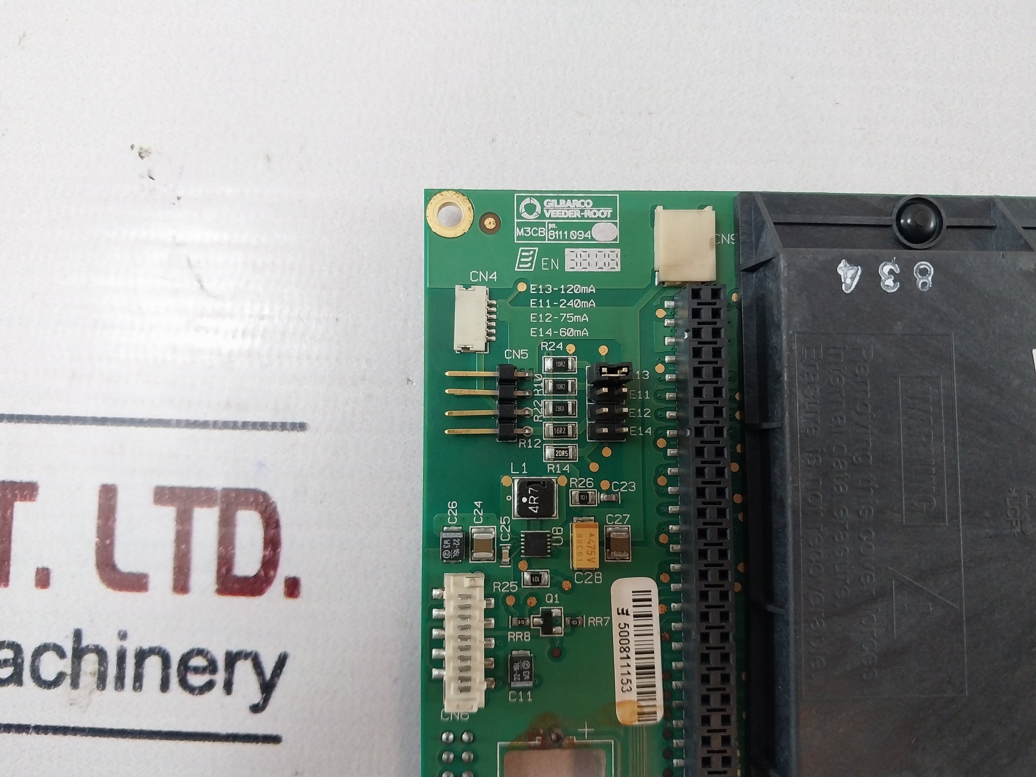 Gilbarco Veeder-root 8111094 Cpu Unit Printed Circuit Board E8211163