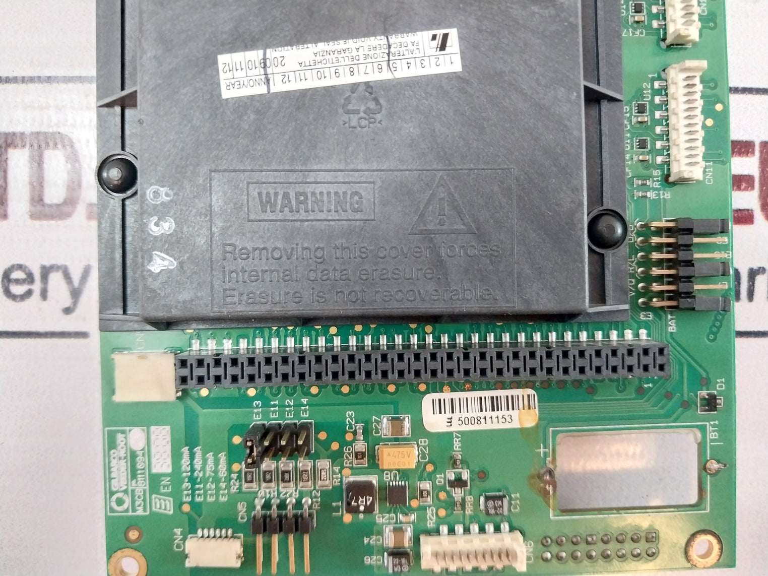 Gilbarco Veeder-root 8111094 Cpu Unit Printed Circuit Board E8211163