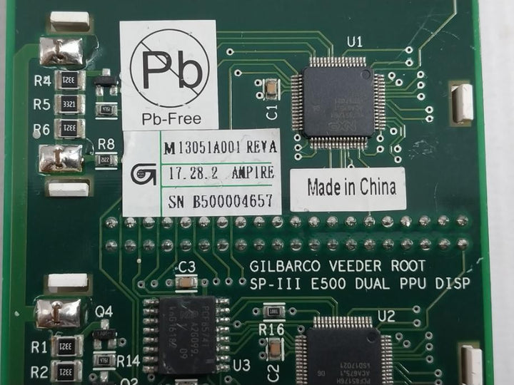 Gilbarco Veeder Root Pcb M13050A Cash/ Credit Dual Ppu Board With Led Backlight