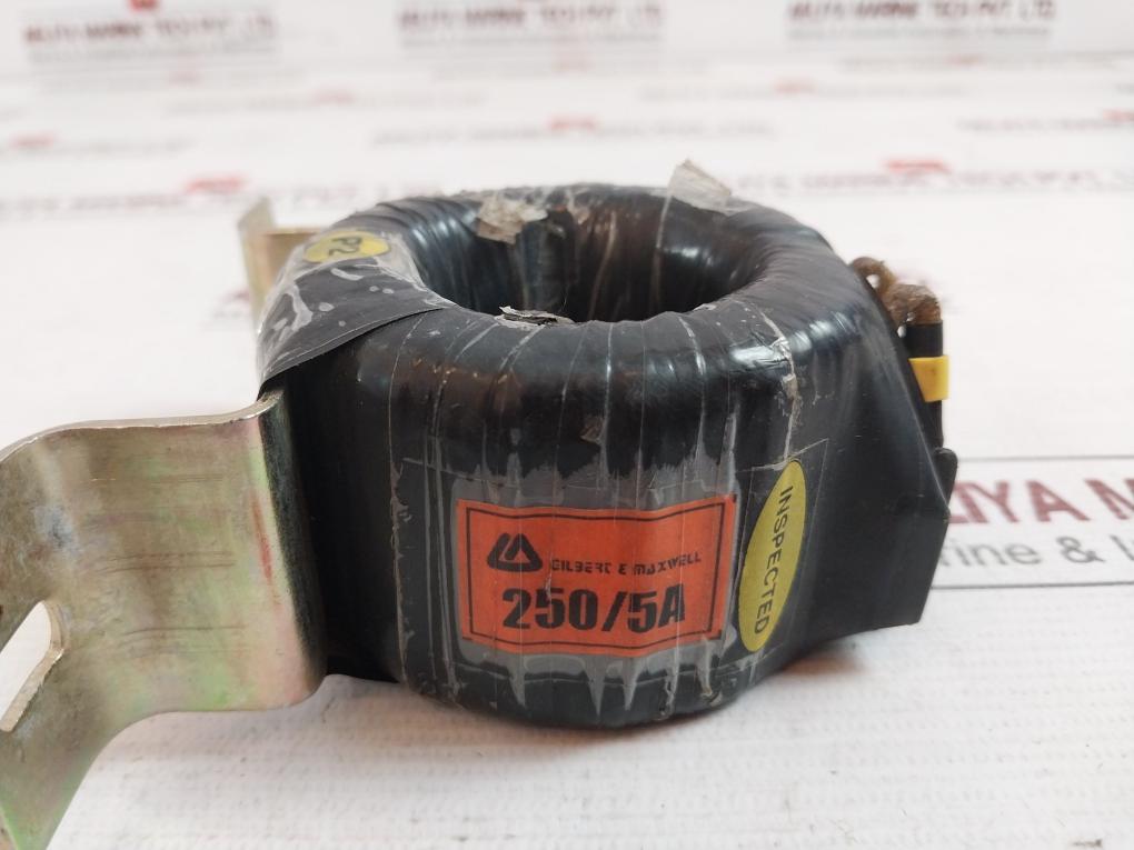 Gilbert & Maxwell Tid Current Transformer 250/5A 660V 50Hz 15Va