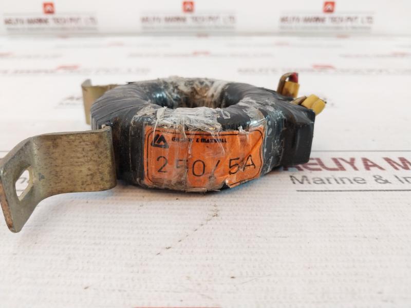 Gilbert & Maxwell Tid Current Transformer 660V 50Hz 250/5A