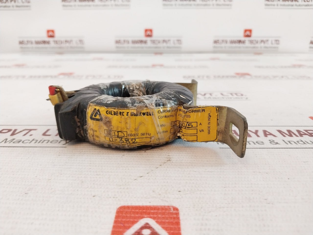 Gilbert & Maxwell Tid Current Transformer 660V 50Hz 250/5A