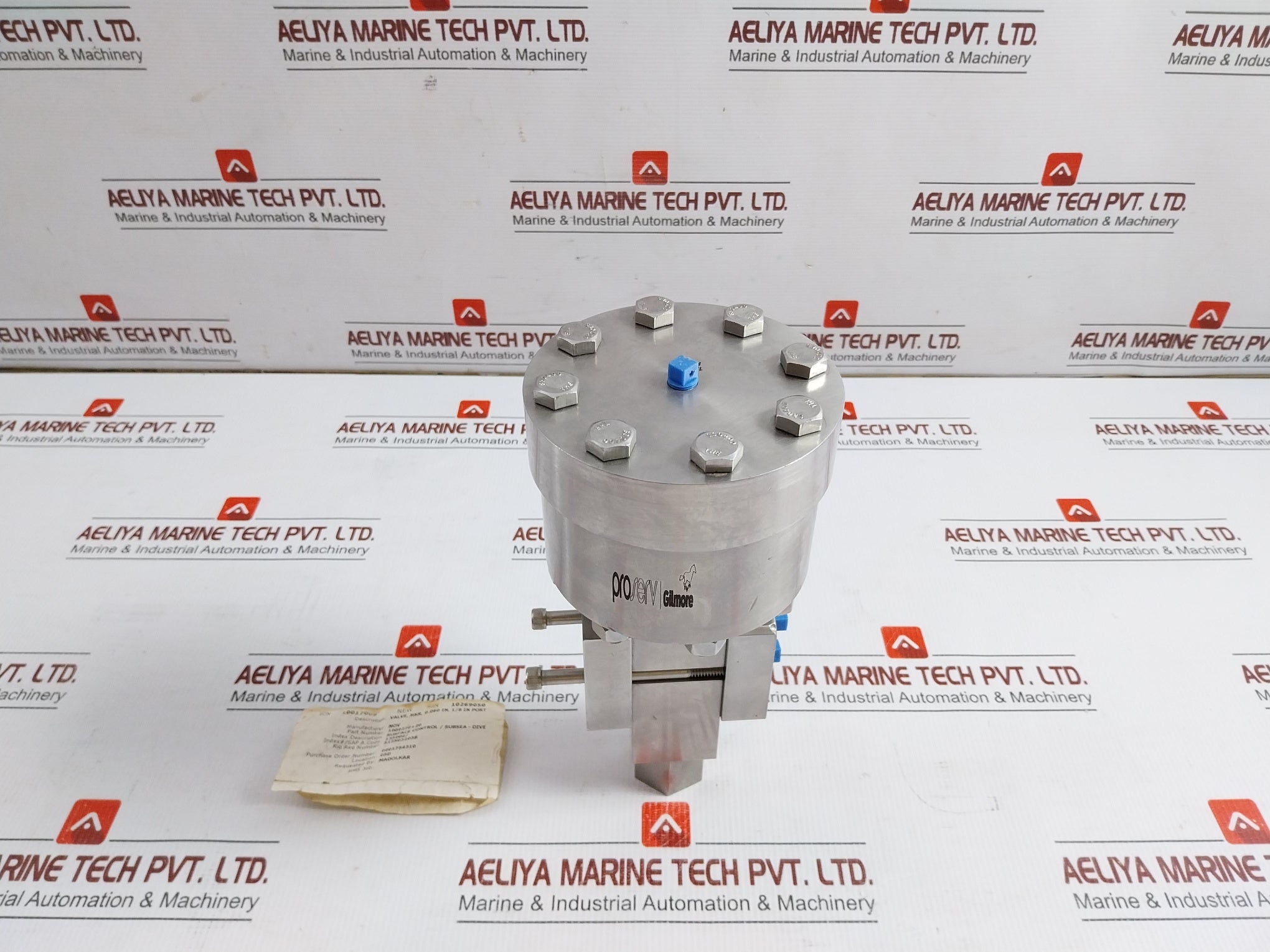 Gilmore 1000270+20 Regulated Pressure Valve 5Kpsi