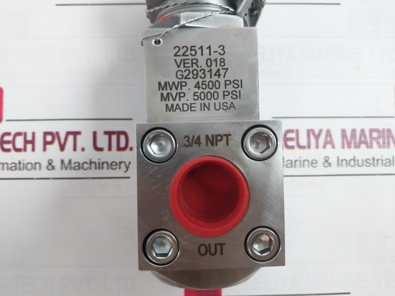 Gilmore 22511-3 Relief Valve