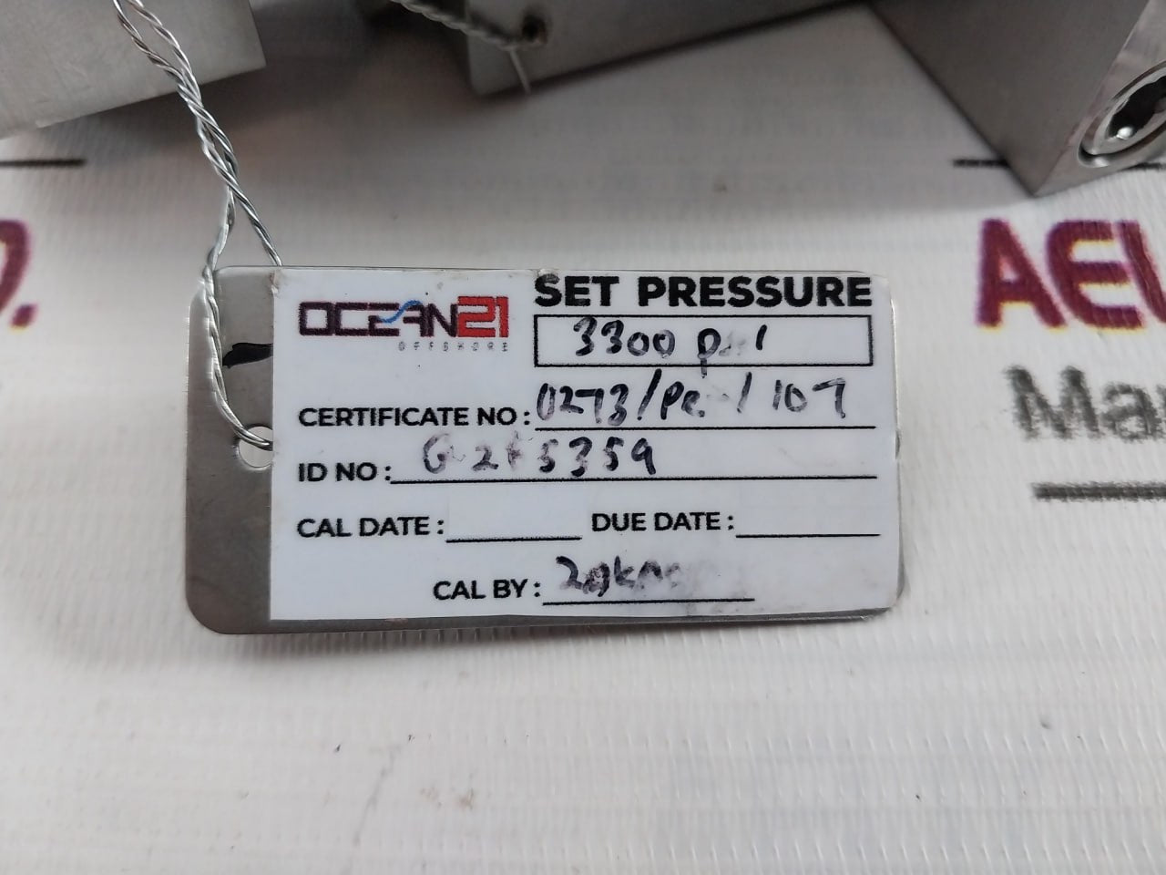 Gilmore 22511-3 Relief Valve 3/4 Npt Ver 018 1850–4500 Psi