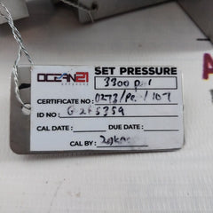 Gilmore 22511-3 Relief Valve 3/4 Npt Ver 018 1850–4500 Psi