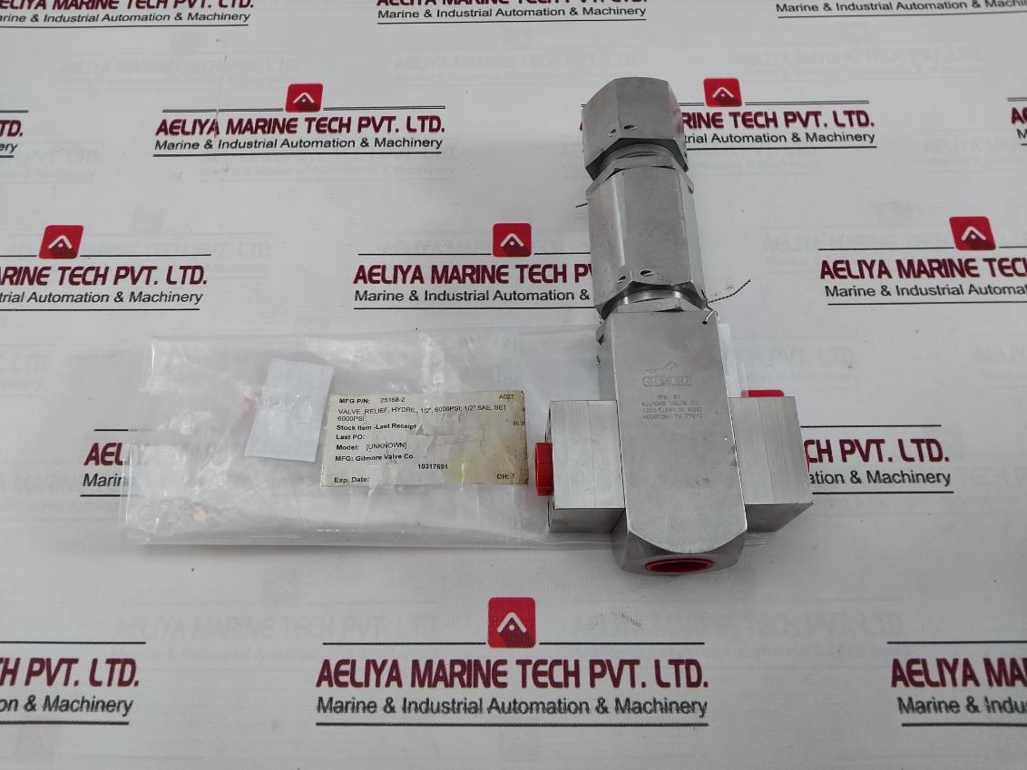 Gilmore 25168-2 Relief Valve 1/2