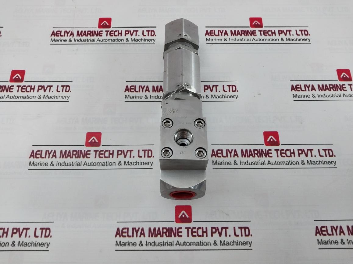 Gilmore 25168-2 Relief Valve 1/2" Sae Rev: F 6000 Psi