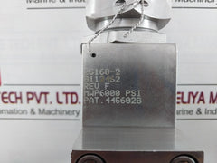 Gilmore 25168-2 Relief Valve 1/2" Sae Rev: F 6000 Psi