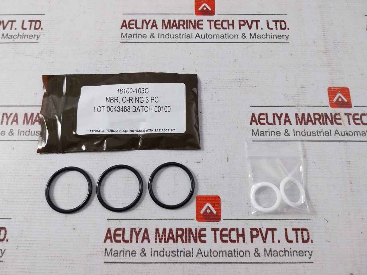 Gilmore 25412 Sk Shuttle Valve O-ring Seal Kit R100514555 Rev. B
