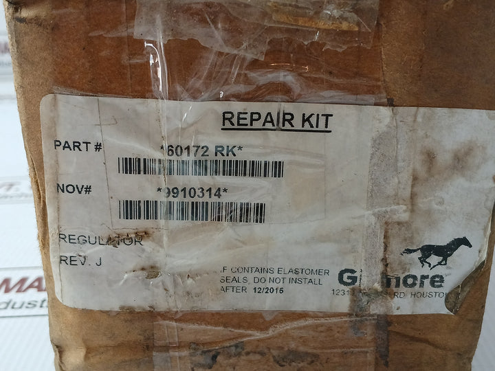 Gilmore 60172 Rk Repair Kit Rev.J