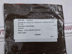 Gilmore Ag388-rk Repair Kit 18 3/4 15M Mpl Ram Bop 5000 Psi