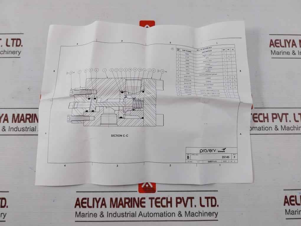 Gilmore Ag388-rk Repair Kit For Pilot Operated Check Valve 1