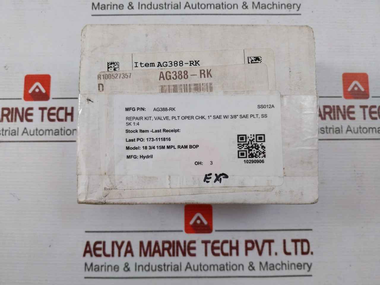 Gilmore Ag388-rk Repair Kit For Pilot Operated Check Valve 1