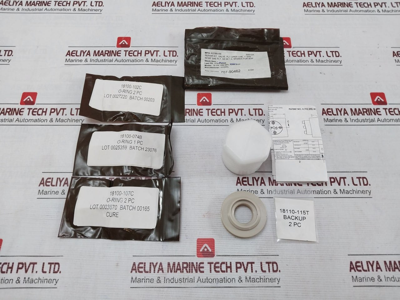 Gilmore Ag388-rk Repair Kit Valve Pilot Check 1