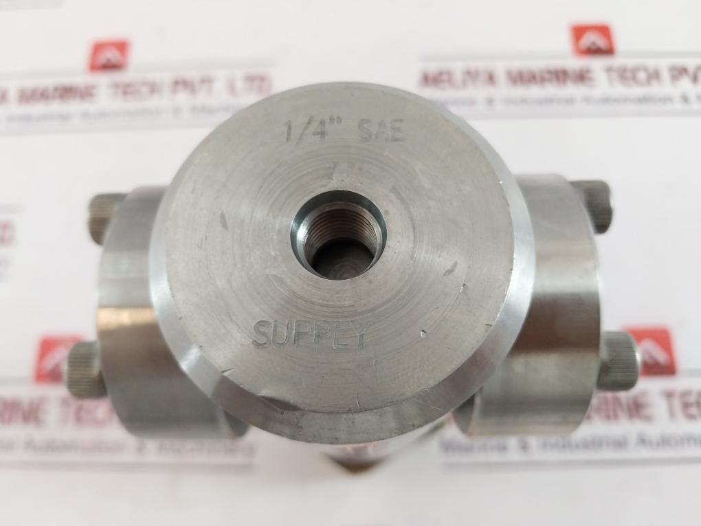 Gilmore Valve Co 25014-1 1/4" Sae Valve
