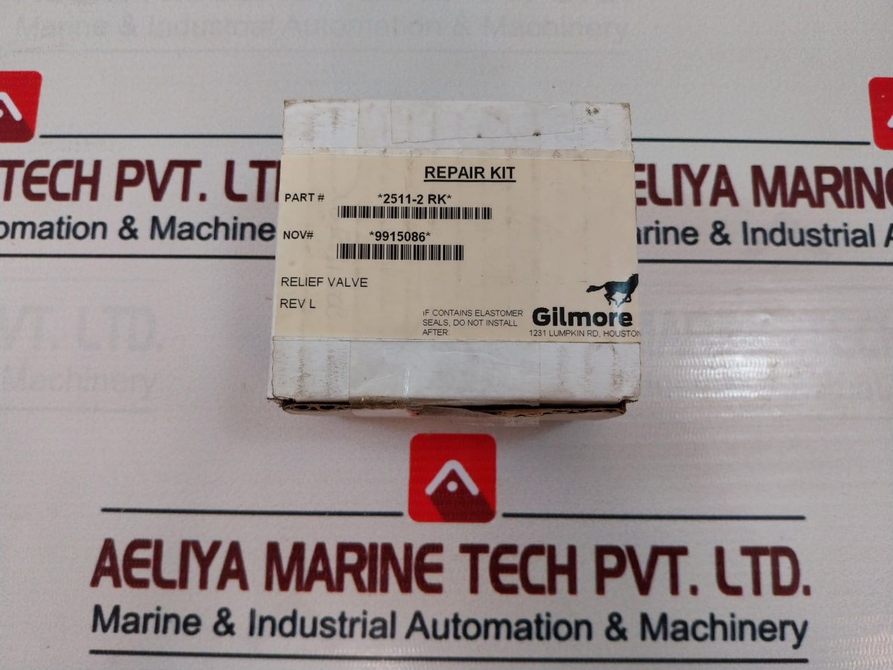 Gilmore 2511-2 Rk Relief Valve Repair Kit