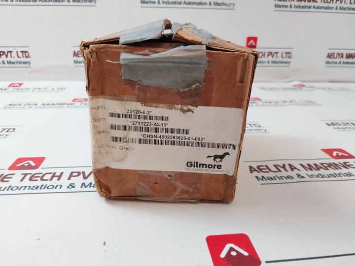 Gilmore 25120-0.2 Cartridge Check Valve 5000 Psi 35 Psi Rev 01