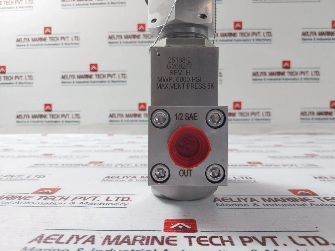 Gilmore 25168-2 Pressure Relief Valve 6000 Psi 25168-2-5500