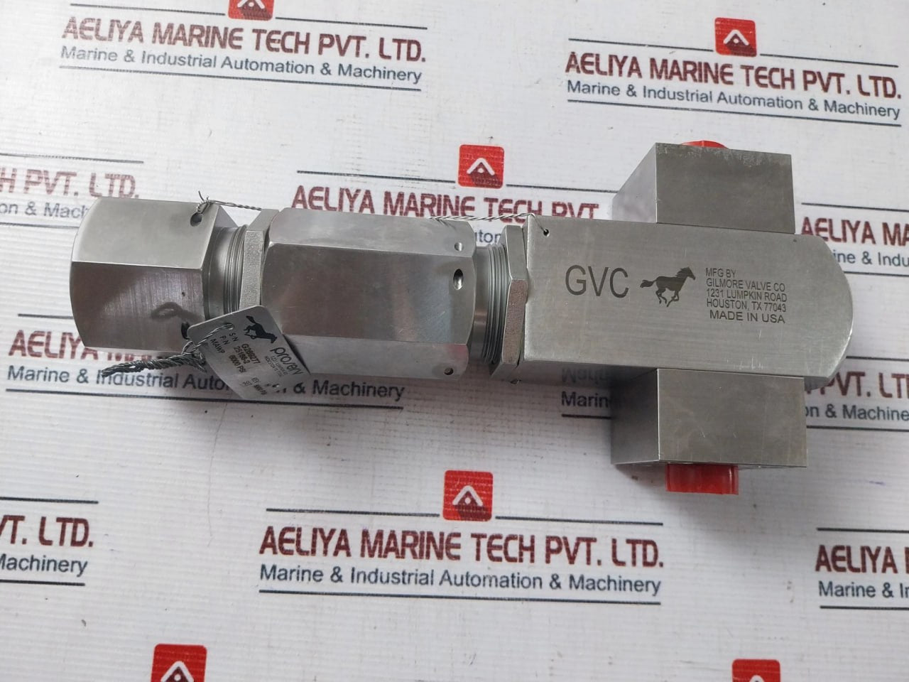 Gilmore 25168-2 Pressure Relief Valve 6000 Psi 25168-2-5500