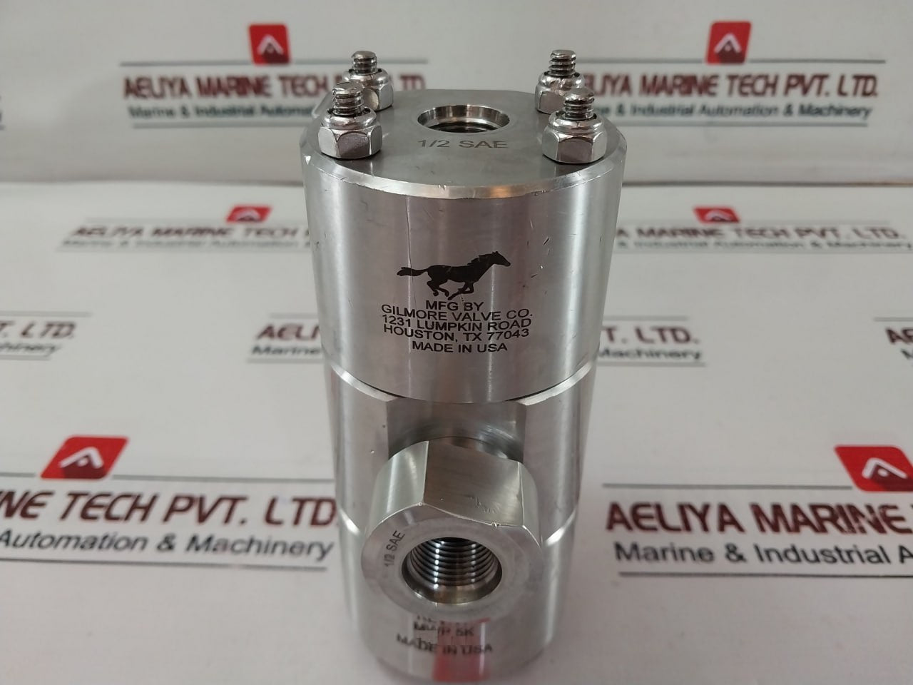 Gilmore 27047-4 Valve 1/2 Sae Mwp 5K