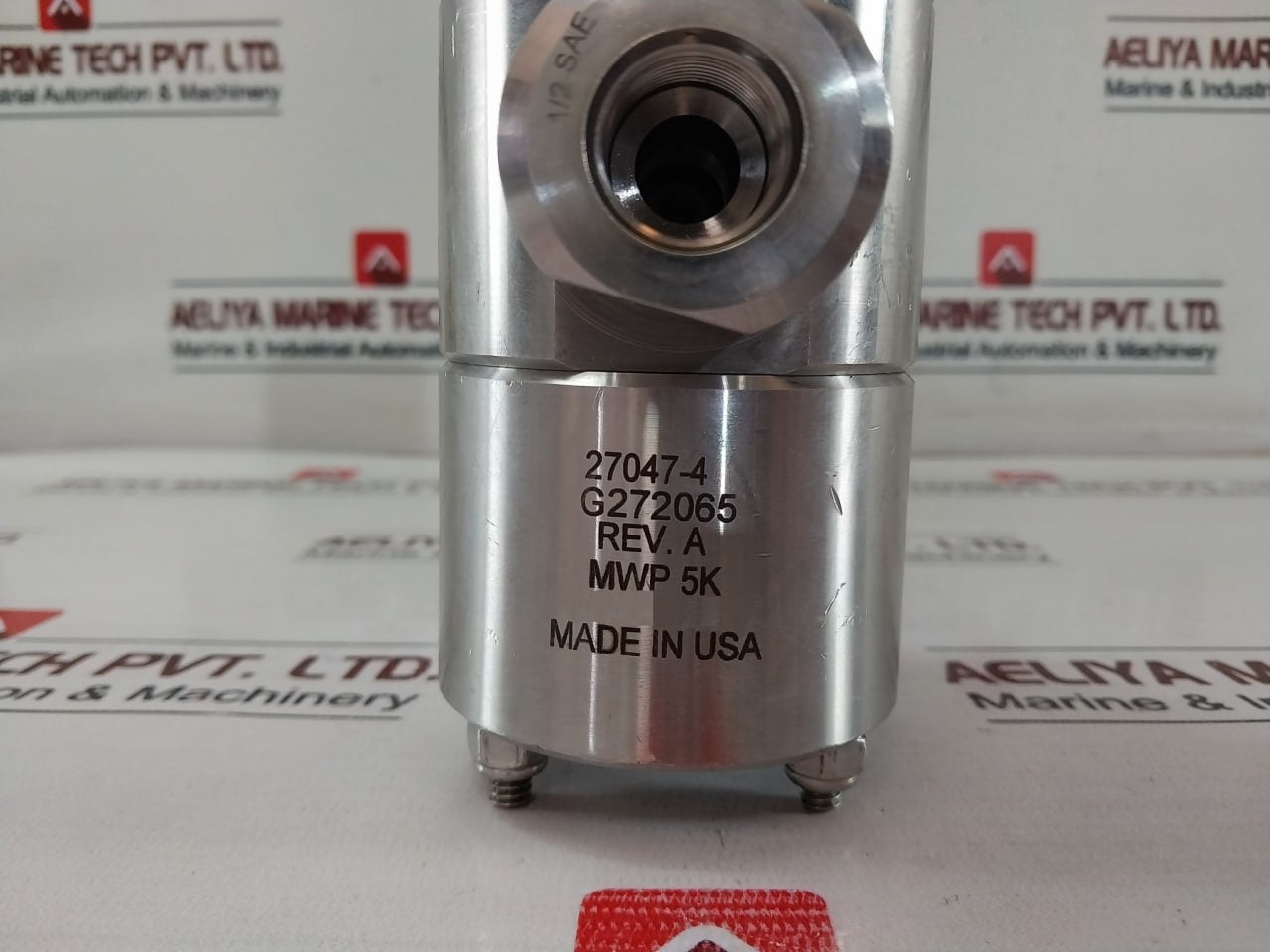 Gilmore 27047-4 Valve 1/2 Sae Mwp 5K