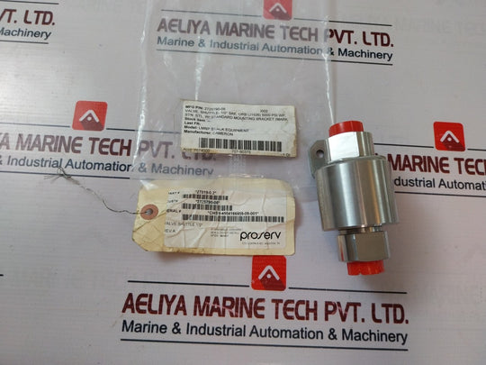 Gilmore 2725790-08 Standard Mounting Bracket Shuttle Valve