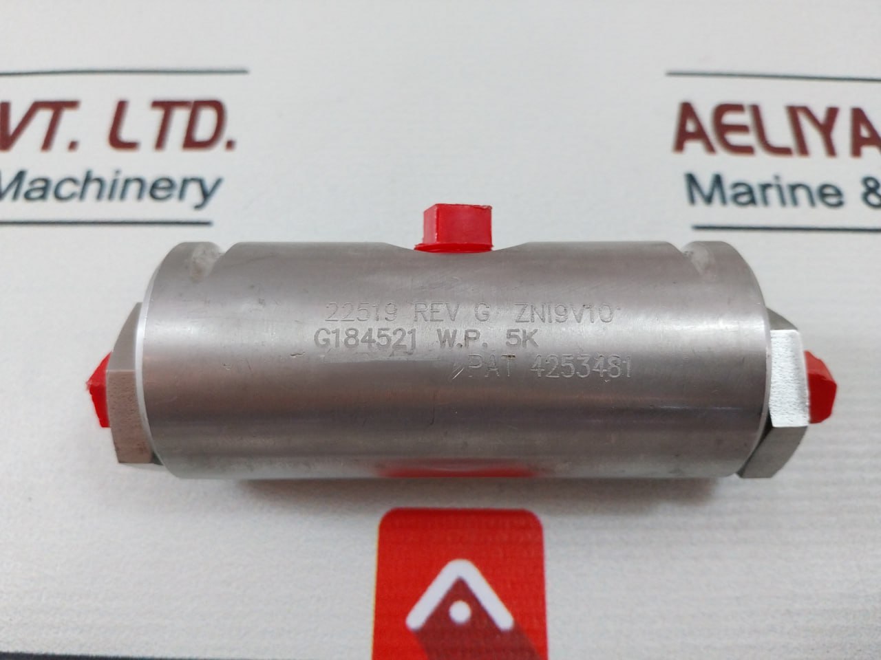 Gilmore Valve 22519 Shuttle Valve Rev: G