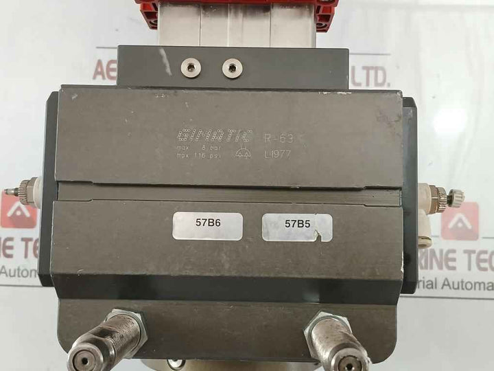 Gimatic Pneumatic Linear Actuator Max 116 Psi P-2550