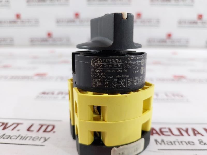 Giovenzana C016 Commutatore A Camme Ac-21A/Ac-22A 16A-690Vac En60947-3