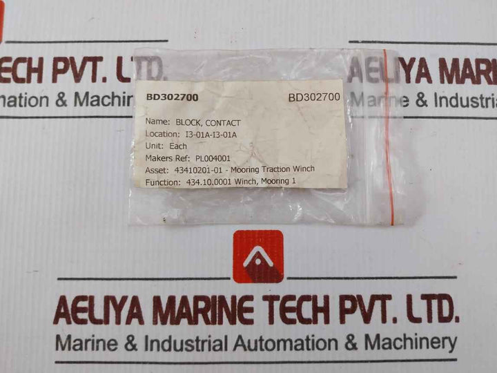 Giovenzana Pl004001 Contact Block 16A 690V, A600-q600