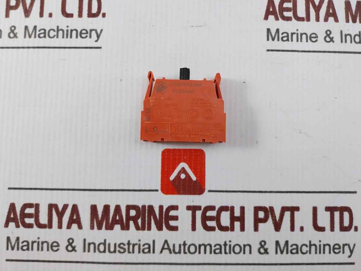Giovenzana Pl004001 Contact Block 16A 690V, A600-q600
