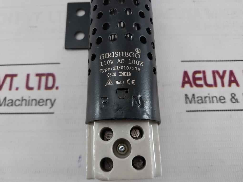 Girishego Sh/010/175 Space Heater 100W 110Vac 15Amp