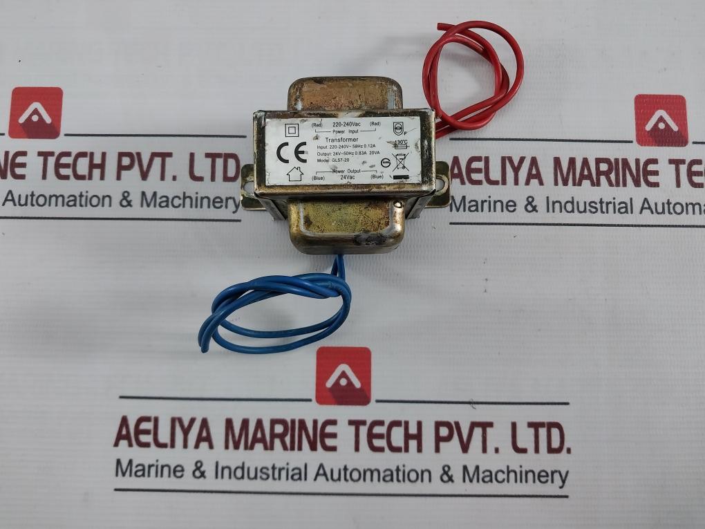 Gl57-20 Transformer 220-240V- 50Hz 0.12A