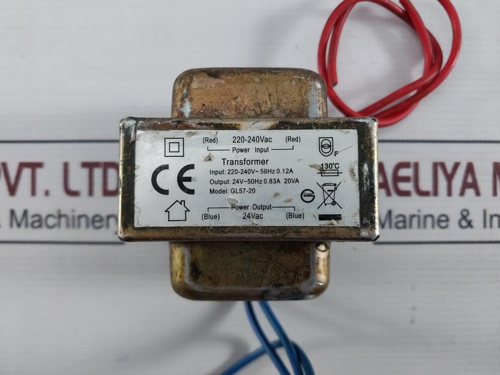 Gl57-20 Transformer 220-240V- 50Hz 0.12A