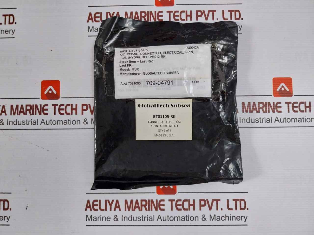 Globaltech Subsea Gt01105-rk Mux Electrical Connector Repair Kit Ss042A